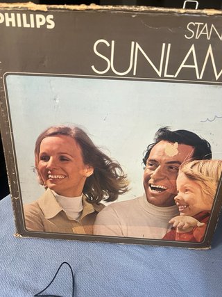Lámpara Vintage Philips HP 3112 Sunlamp (Con Caja)