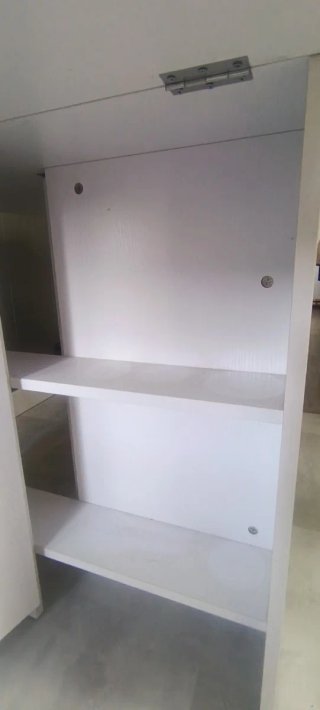 Mesa de Comedor Plegable Blanca