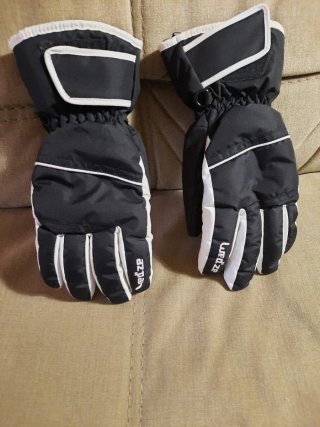 Guantes Wedze Negro y Blanco