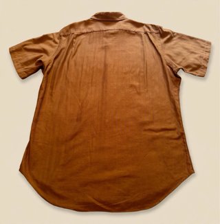 Camisa Vintage Polo Ralph Lauren Marrón Talla L