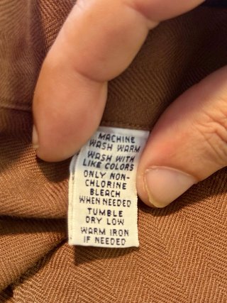 Camisa Vintage Polo Ralph Lauren Marrón Talla L