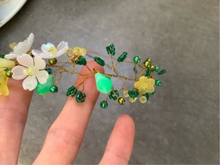 Choker con Flores y Abalorios