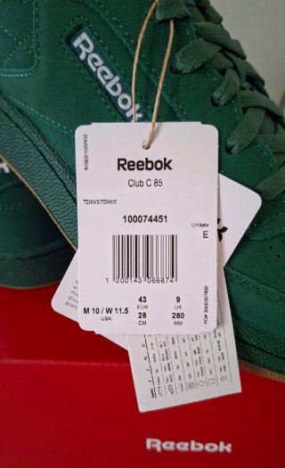 Zapatillas Reebok Club C 85 Verdes