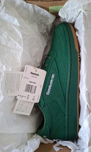 Zapatillas Reebok Club C 85 Verdes