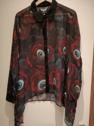 Blusa Gótica Killstar Estampada