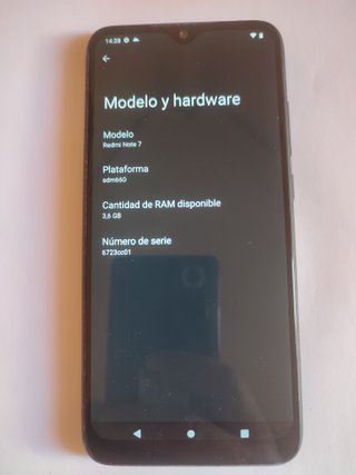 XIAOMI REDMI NOTE 7 ( 3.6GB RAM Y 64GB ALM. )