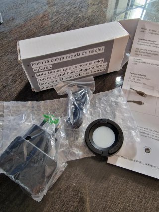 Cargador Solar para Relojes