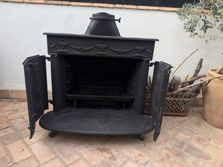 Chimenea Hierro Fundido Hergom Franklin 82