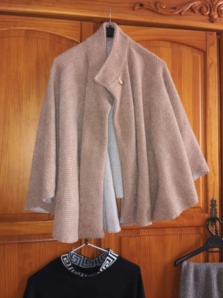 Abrigo chaqueta Capa Poncho