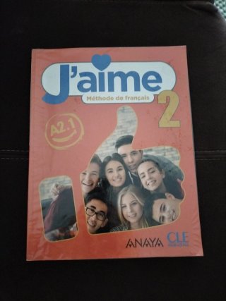 Libro de texto J'aime Methode de francais 2 ESO