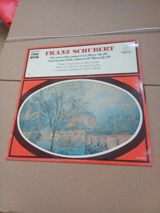 Vinilo Franz Schubert - Duo y Fantasia