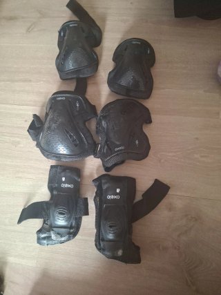 Kit protección patines OXELO Decathlon talla M