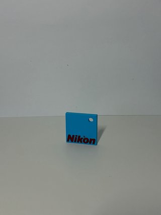 Llavero 3D Nikon Personalizable