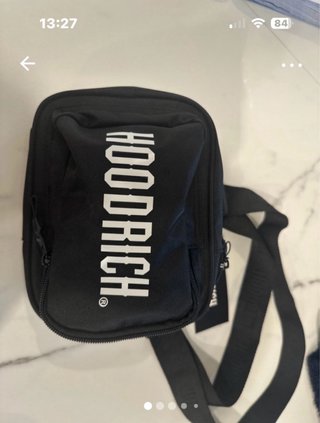 Tracolla Hoodrich nera articolo nuovo con cartelli
