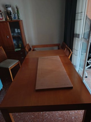 Conjunto Mesa Extensible y 4 Sillas