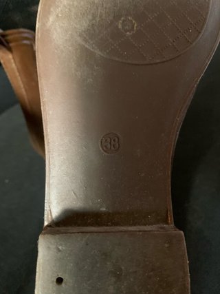 Botas de agua marrones Talla 38