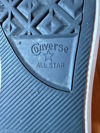 Converse con plataforma negras talla 41