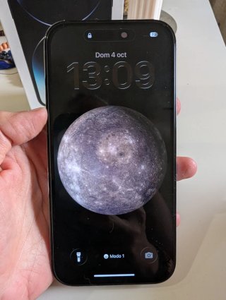 iPhone 14 Pro 256 GB Mármol/Negro