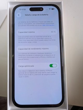 iPhone 14 Pro 256 GB Mármol/Negro