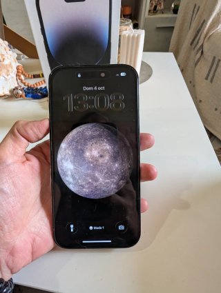 iPhone 14 Pro 256 GB Mármol/Negro