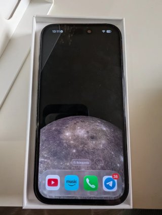 iPhone 14 Pro 256 GB Mármol/Negro
