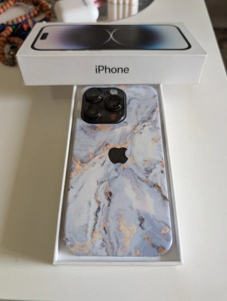 iPhone 14 Pro 256 GB Mármol/Negro