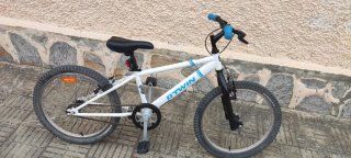 Bicicleta Infantil B'Twin Blanca