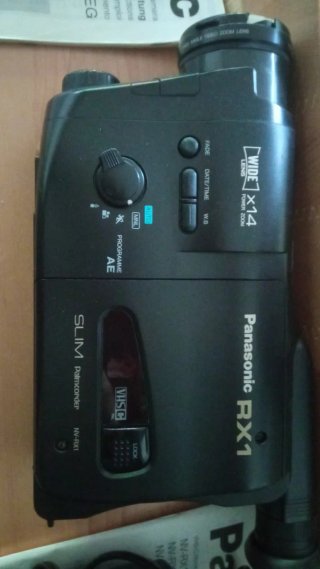 Videocámara Panasonic RX1 VHS-C