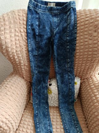 Pantalones Abercrombie & Fitch Azul Talla XS