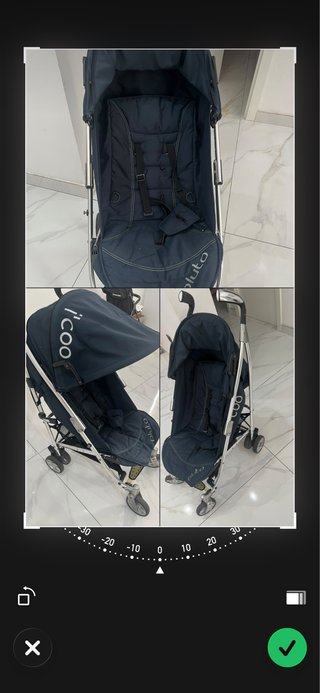 Silla de paseo iCoo Pluto azul