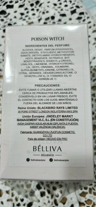 Colonia Belliva Poison Witch 50ml