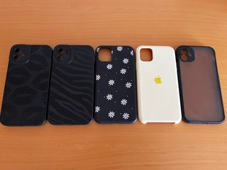 Pack 5 Fundas iPhone 11