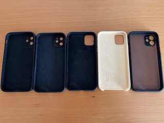 Pack 5 Fundas iPhone 11