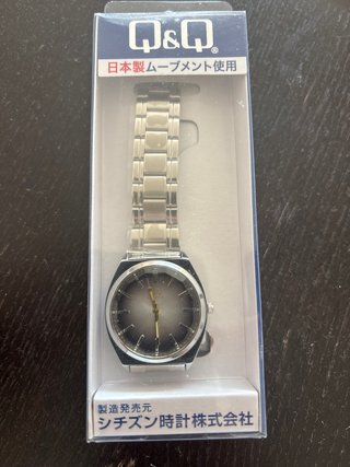 Reloj Q&Q de Cuarzo Plateado JDM
