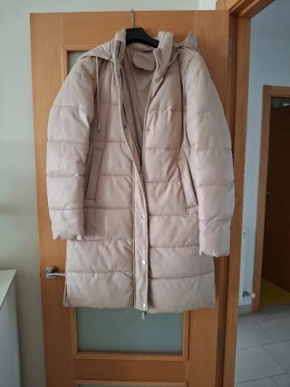 Abrigo Acolchado Beige