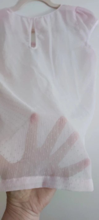 Camiseta gasa rosa palo