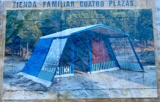 Tienda de campaña familiar 4 plazas
