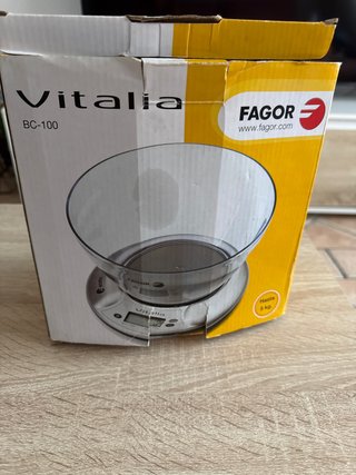 Báscula de Cocina Fagor Vitalia BC-100