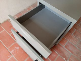 Cajonera Metálica con Ruedas y Llave Ikea