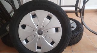 Ruedas Kumho con tapacubos Audi
