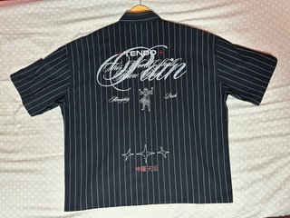 Camisa de rayas negra Naruto marca Celio