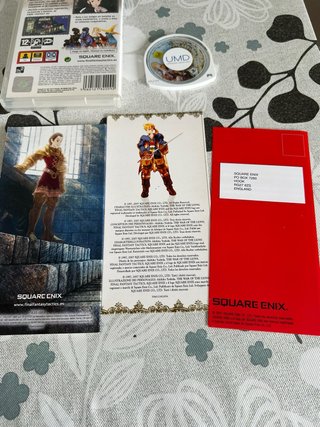 Final Fantasy Tactics PSP UMD + Manuales