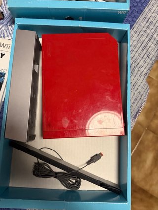 Consola Nintendo Wii Roja Edición Especial