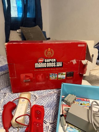 Consola Nintendo Wii Roja Edición Especial
