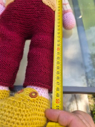 Muñeco Amigurumi Artesanal