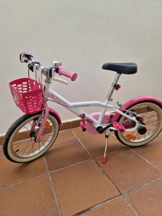 Bicicleta infantil B'TWIN rosa