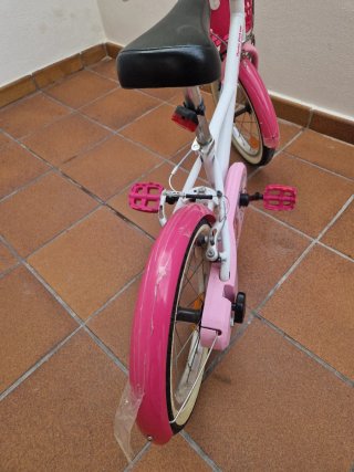 Bicicleta infantil B'TWIN rosa