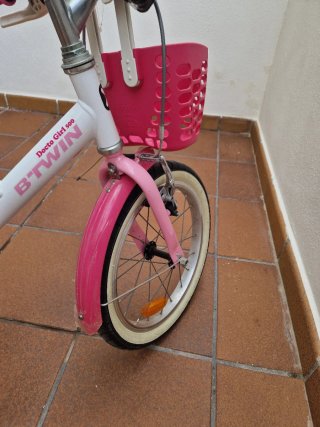 Bicicleta infantil B'TWIN rosa