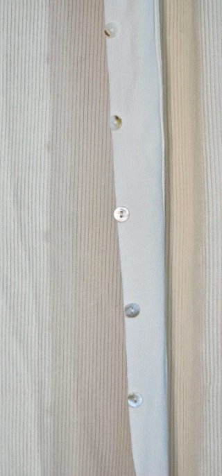Cárdigan Largo Zara Color Crema Talla L