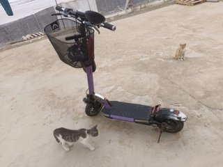 Patinete Eléctrico Morado